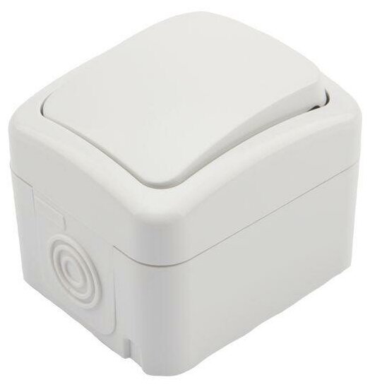 фото Kranz KR-78-0603 Переключатель проходной Mini OG IP54 1 шт.