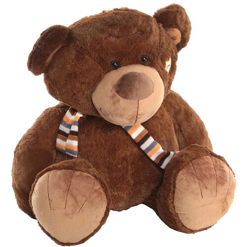 фото Мягкая игрушка magic bear toys шарфе цвет коричневый (60 см)
