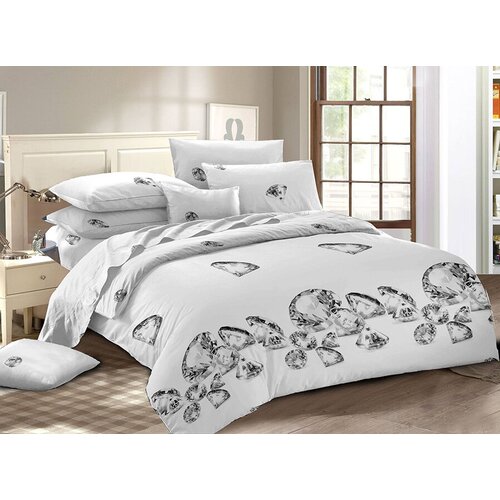 Постельное бельё Макосатин печатный Adamant размер 2-х спальный артикул 21513