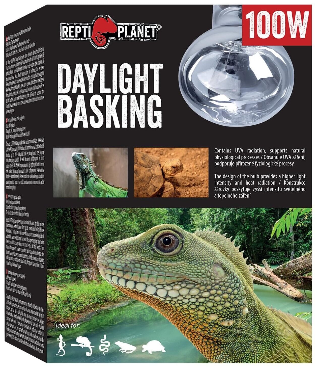 Террариумная греющая лампа Repti Planet Daylight Basking, 100 Вт