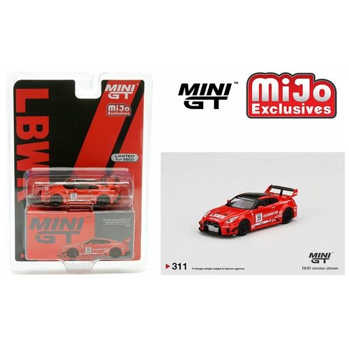 Модель коллекционная Mini GT LB-Silhouette Works GT Nissan 35GT-RR