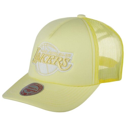 Бейсболка Mitchell & Ness, размер OneSize, желтый мяч баскетбольный spalding nba team los angeles lakers р 7 83 510z