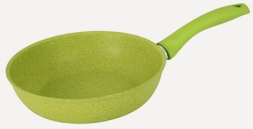 Изображение товара Сковорода Kukmara 260tsl литая 26см не съемная ручка АП (Trendy style lime)