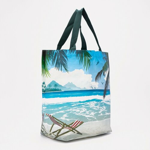 Сумка шоппер TUZ, голубой