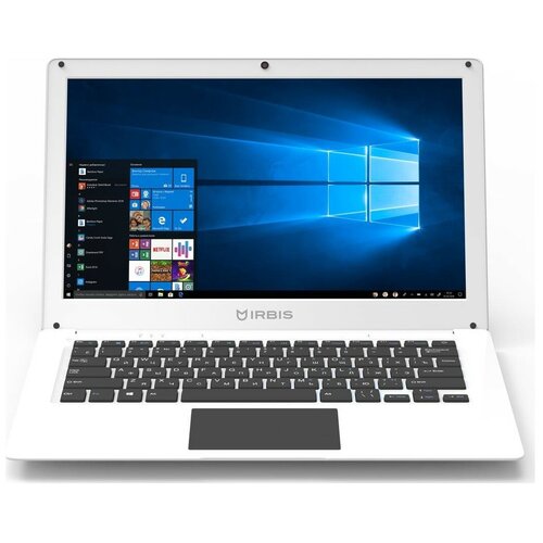 Ноутбук Irbis NB NB73 Intel Celeron J3455 1500MHz1331920x10804GB64GB eMMCIntel HD Graphics 500Windows 10 Home NB73 White 1817000₽
