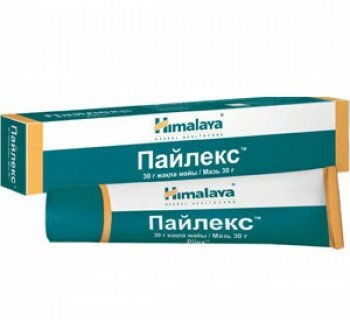 Мазь Himalaya Herbals Pilex, 30 г, 30 мл