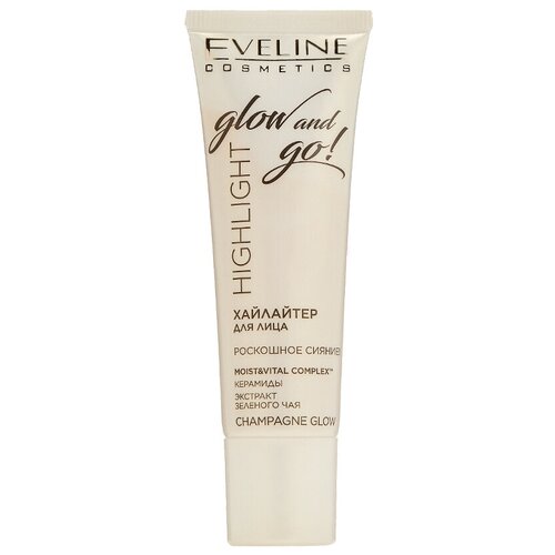 Eveline Cosmetics хайлайтер Glow and Go Highlighter, 03 Champagne