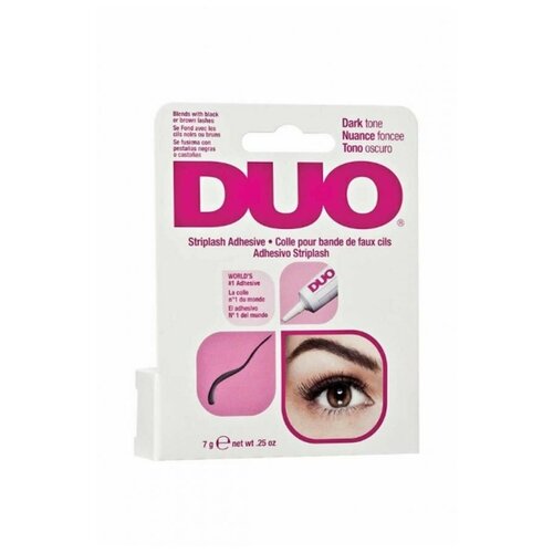 Duo Клей для ресниц черный Dark Lash Adhesive, 0.25 мм, черный duo lash adhesive individual dark 0 5 oz 14 ml