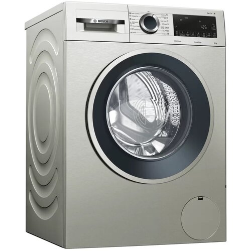 Стиральная машина Bosch Фронтальная загрузка 9 кг1200 обминEcoSilence DriveAquaStopтаймерзамачивание9кг загрузка серебристый Inox 6320000₽