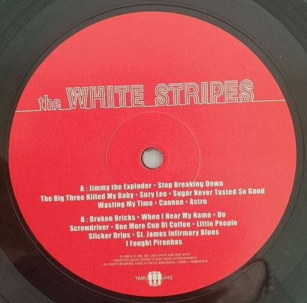 White Stripes White StripesThe - The White Stripes (180 Gr) Sony - фото №2