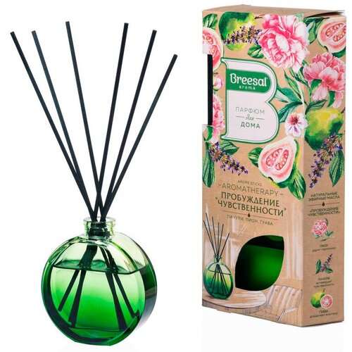 Увлажнители осушители и очистители воздуха BREESAL Аромадиффузор Breesal Arome Sticks Пробуждение чувственности стекло 149100₽