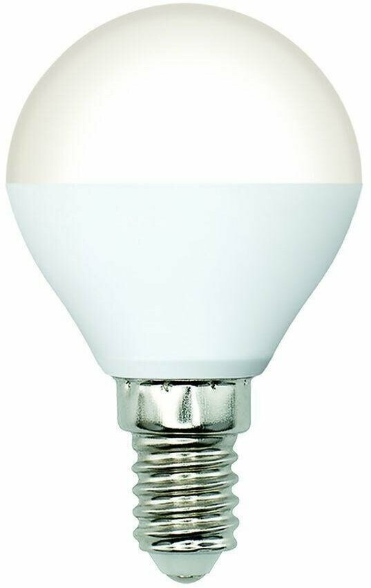 фото Лампа светодиодная Volpe E14 6W 3000K матовая LED-G45-6W/3000K/E14/FR/SLS UL-00008814