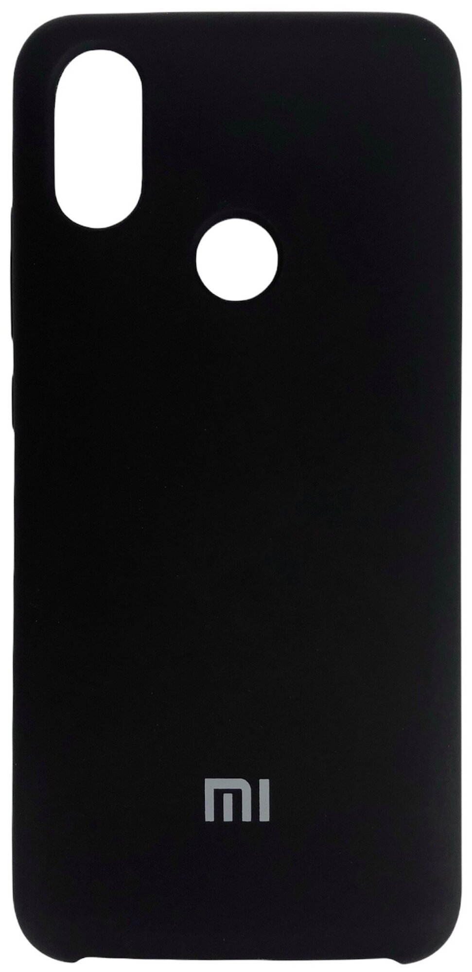 Чехол Накладка Silicon Case для Xiaomi Redmi S2, черный