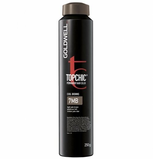 Goldwell Topchic стойкая крем-краска для волос, 7MB светлый матово-коричневый