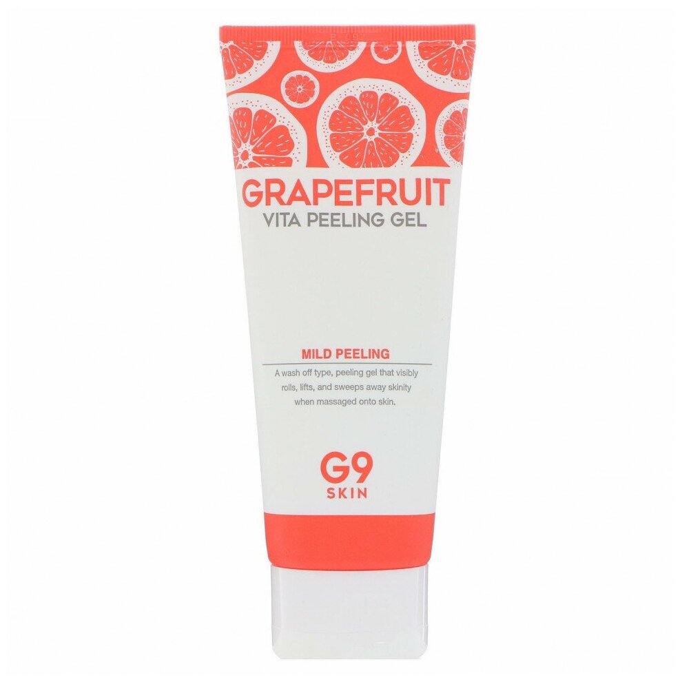 Гель-скатка с экстрактом грейпфрута G9SKIN Grapefruit Vita Exfoliator Gel (150 мл)