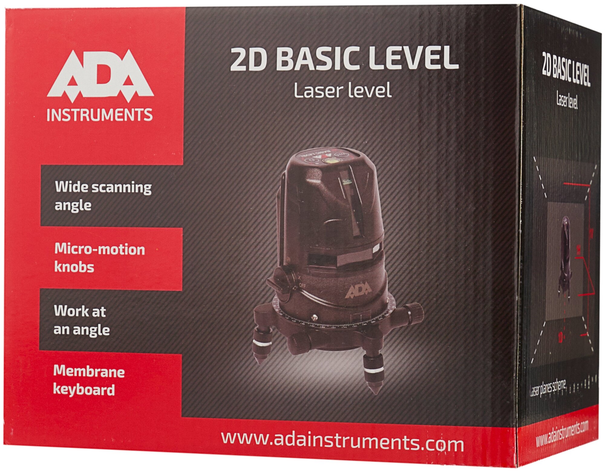 Автоматический лазерный нивелир ADA - фото №8
