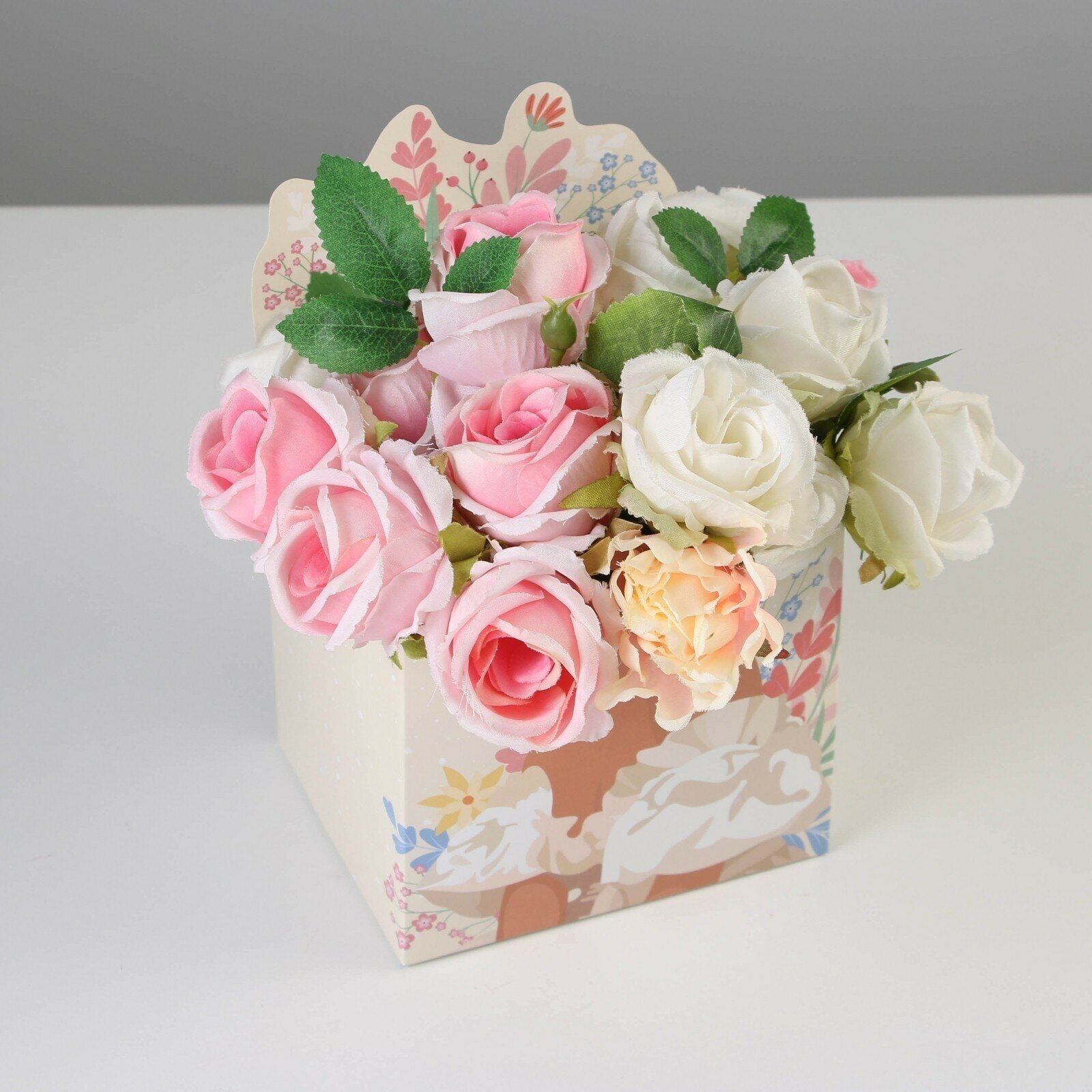 Коробки для мини букетов «FLOWER», 12 × 20 × 10 см - фотография № 4