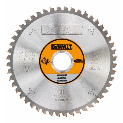Диск пильный DeWalt твердосплавный 190х30 мм, 48 зубьев CONSTRUCTION DT1912