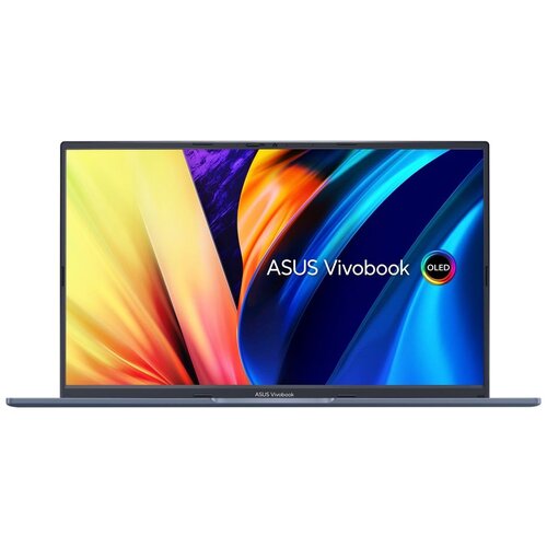 15.6 Ноутбук ASUS Vivobook 15X OLED X1503ZA-L1493 1920x1080, Intel Core i3 1220P 1.1 ГГц, RAM 16 ГБ, DDR4, SSD 512 ГБ, Intel UHD Graphics, без ОС, 90NB0WY1-M00P90, синий