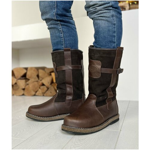 Сапоги Мирунт, размер 44, коричневый