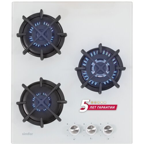 Газовая варочнвая поверхность Simfer H45N35W571 газ-контроль WOK конфорка 1739000₽