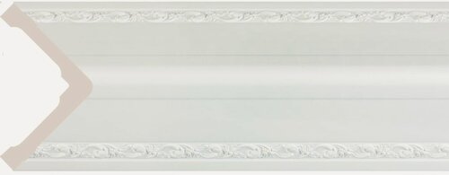 Изображение товара Угол Cosca 80, декоративный, влагостойкий, клеевой монтаж, полистирол, белый