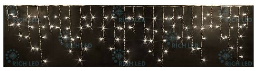 Бахрома светодиодная RICH LED RL-i3*0.5F -T/WW