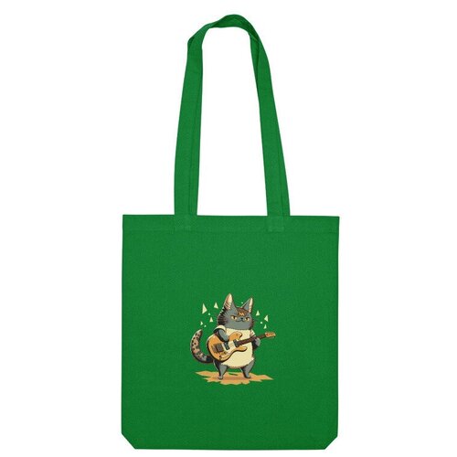 фото Сумка шоппер us basic, зеленый