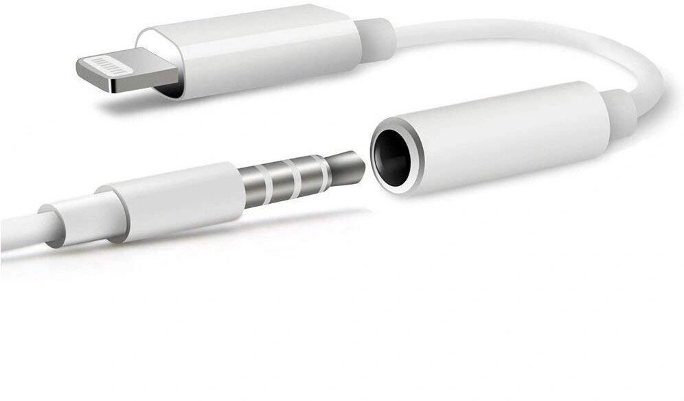 Переходник на iPhone Lightning 8-pin на AUX (Jack 3.5) HEADPHONE ADAPTER