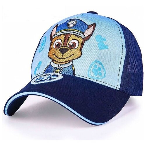 фото Бейсболка щенячий патруль, гонщик, синяя paw patrol