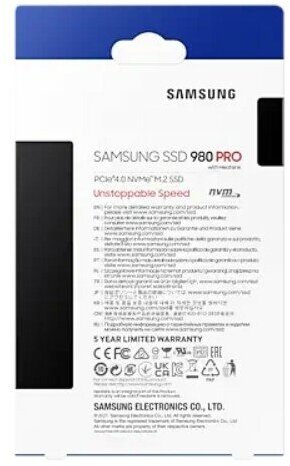 Накопитель SSD Samsung 980 PRO 1TB (MZ-V8P1T0C) - фото №13