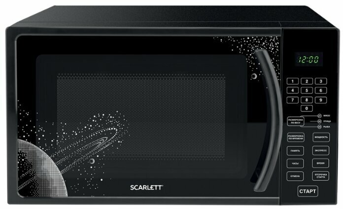 Микроволновая печь SCARLETT SC-MW9020S09D черный