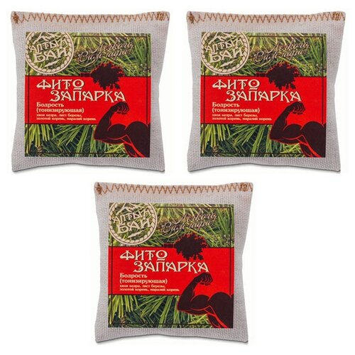 Запарка для бань ванн и фитобочек Бодрость тонизирующая Алтын бай 30 г 3 штуки 545₽