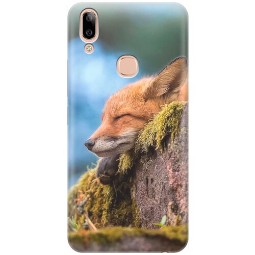 фото Re:pa накладка transparent для vivo y85 / v9 с принтом "умиротворенная лиса"