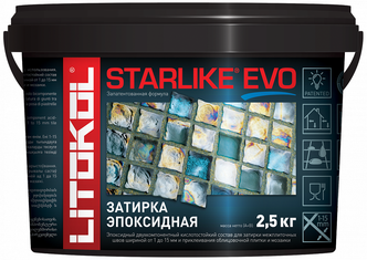 Затирка Litokol Starlike Evo 2.5 кг S.125 grigio cemento