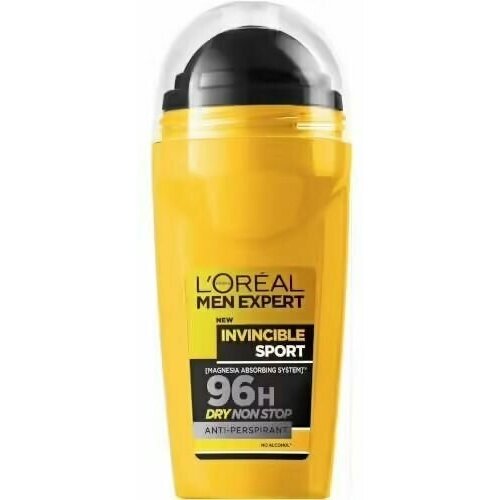 L'Oreal Paris Men Expert Invincible Sport шариковый антиперспирант 50 мл, (из Финляндии) шариковый антиперспирант l oral paris men expert deo cool power 50 мл из финляндии