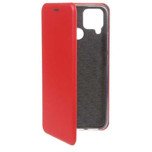 фото Чехол zibelino для realme c15 book red zb-rlm-c15-red
