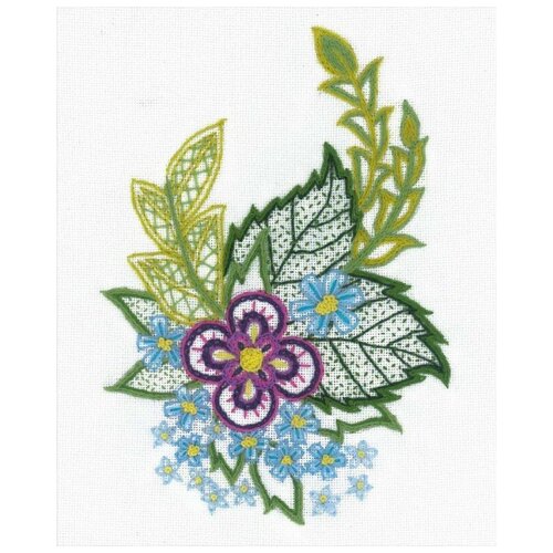 фото Набор этюд с незабудками 15х18 риолис 1688 1688