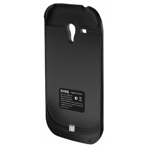 Чехол-аккумулятор EXEQ HelpinG-SC01, чёрный (Samsung Galaxy S3 mini, 1900 мАч, клип-кейс)