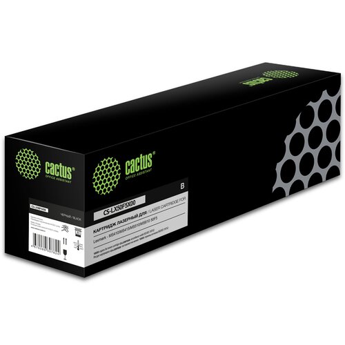 Картридж лазерный Cactus CS-LX50F5X00 50F5X00 черный 10000стр. для Lexmark MS410MS415MS510