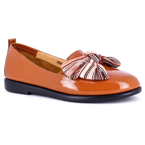 фото Туфли just couture , размер 39 , светло-коричневый/мульти