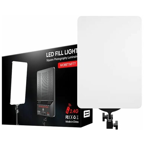 Видеосвет LED FILL LIGHT M777c напольным штативом 210см блоком питания 2м и Bluetooth пультом 569000₽