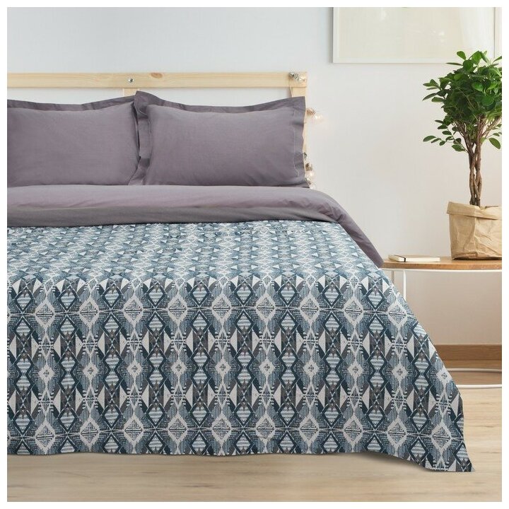 фото Покрывало гобеленовое Этель «Абстракция», размер 140х200 см