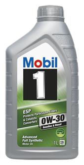 Синтетическое моторное масло MOBIL 1 ESP LV 0W-30, 1 л