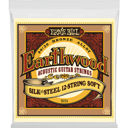 p02043 earthwood silk Ernie Ball 2051 Струны для 12-струнной акустической гитары