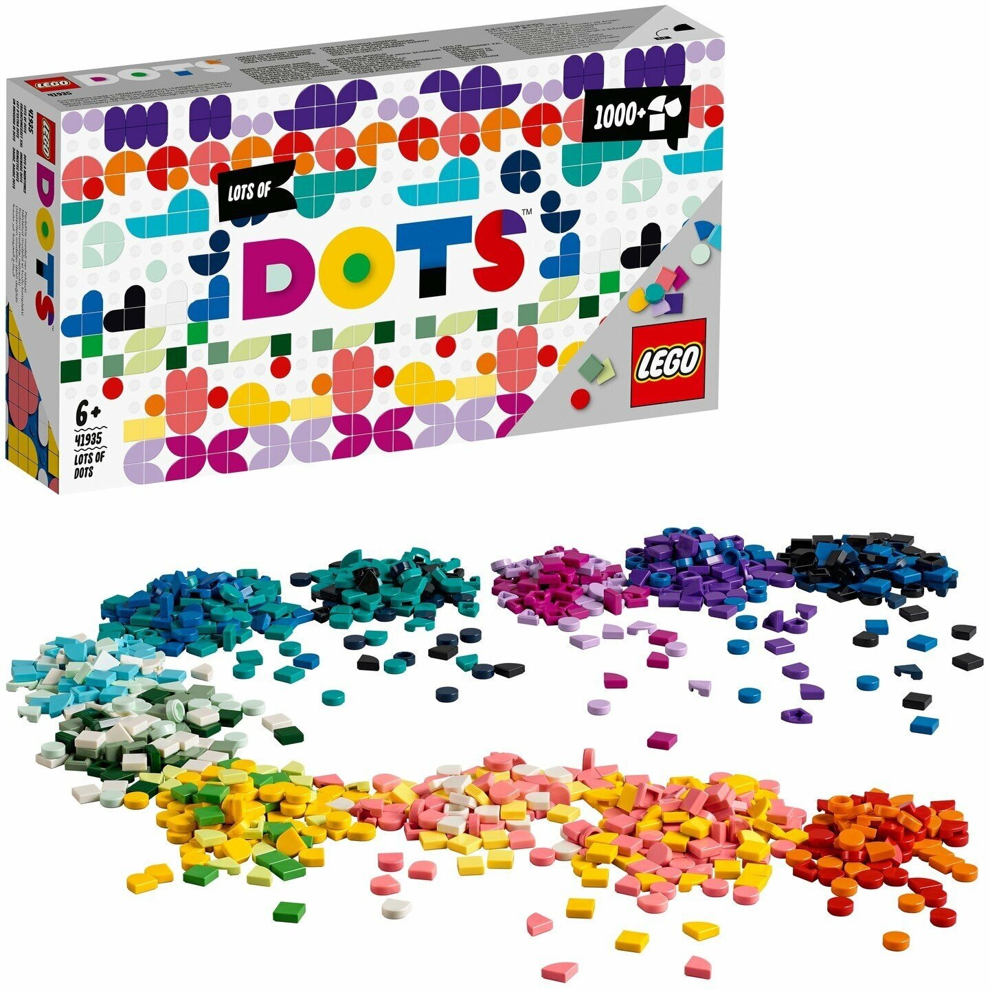 Конструктор LEGO DOTS 41935 Большой набор тайлов