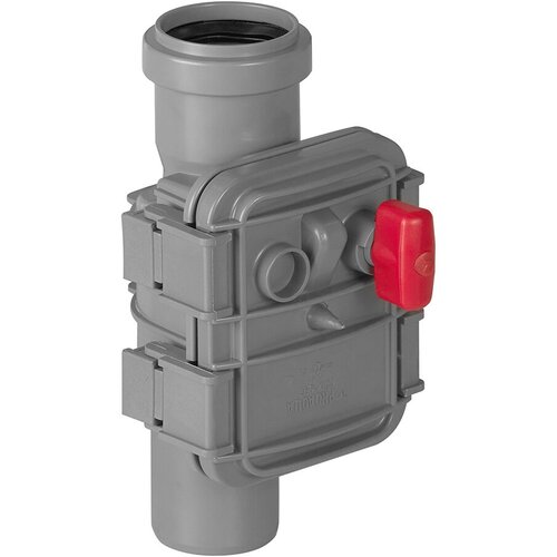 Клапан обратный Pro Aqua Comfort d50 мм пластиковый для внутренней канализации