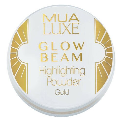 Пудра хайлайтер MUA Luxe Highlighting Powder - Glow Beam Gold