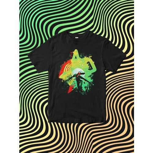 фото Футболка design heroes, хлопок, размер xs, черный