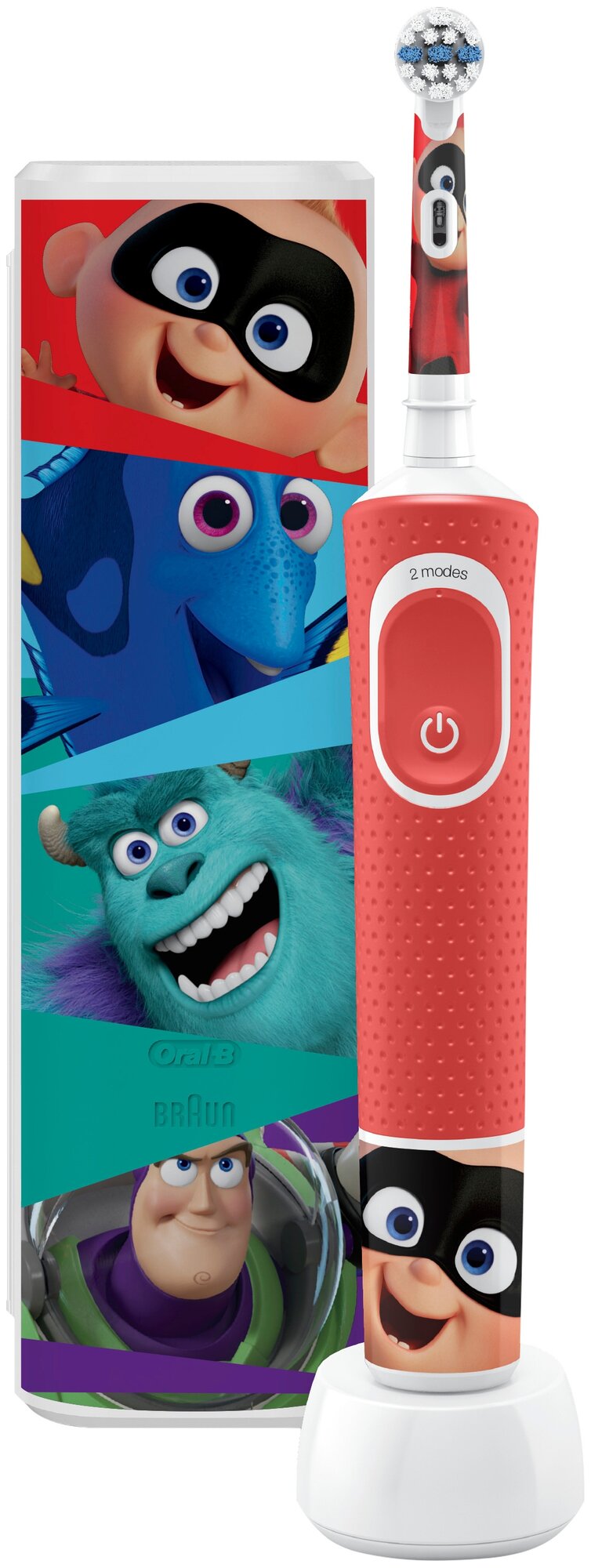 Зубная щётка электрическая ORAL-B Kids Лучшие Мультфильмы Pixar 3+ лет